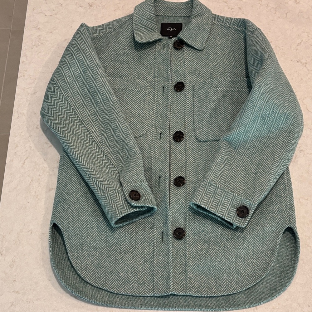 Rails Connie shirt jacket xs oversized shacket herringbone soft like new